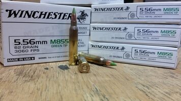 WEBINAR>>> 25 Boxes of Winchester 5.56mm M855 Green Tip