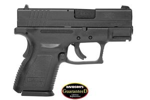 SPRINGFIELD ARMORY XD SUB-COMPACT 40 S&W 3" 9-RD/10-RD PISTOL