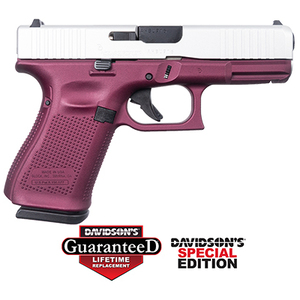 Glock G19 Gen5 Black Cherry Satin Aluminum 9mm 4.02'' 15-Rd Semi-Auto Pistol