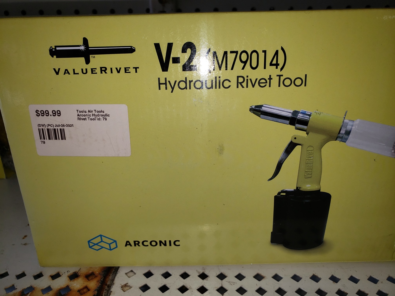 Arconic Air Hydraulic Rivet ToolV2
